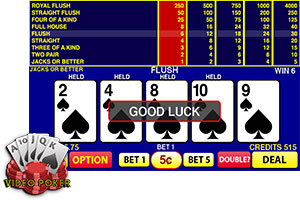 Video Poker Funciona